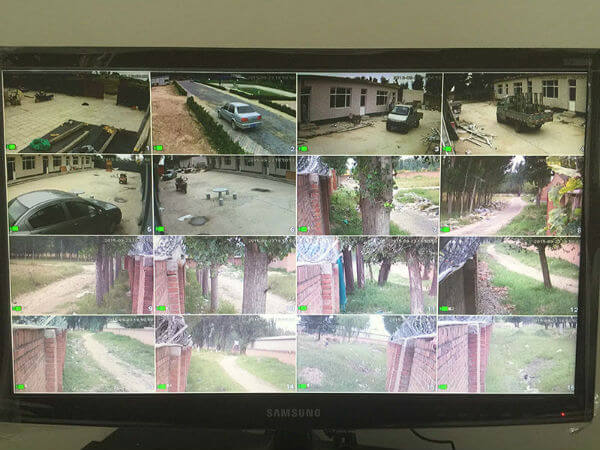 廠區(qū)所有監(jiān)控畫面同屏顯示