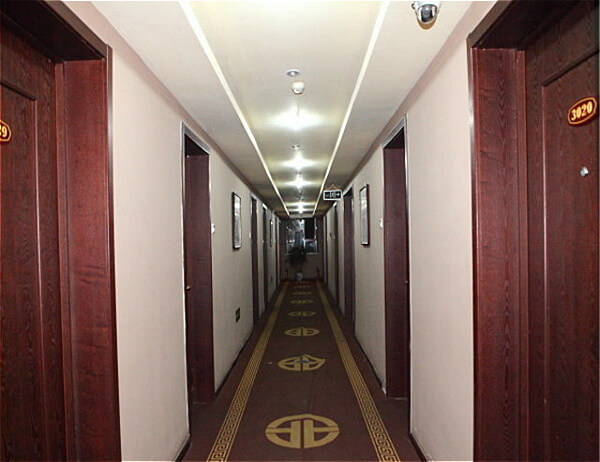 一北賓館的賓館樓道監(jiān)控